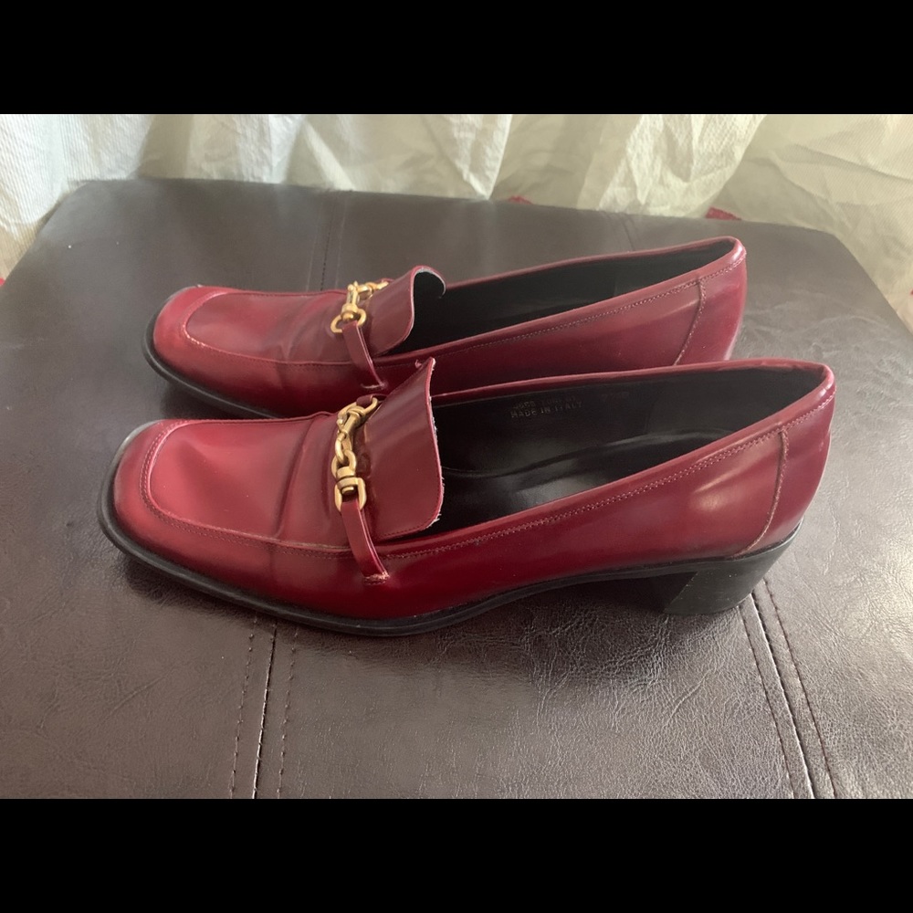 🐸Coach loafers leather shoes 7.5 - Picture 2 of 5